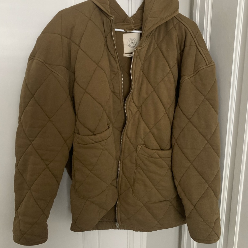 UO Freja Quilted Hooded Jacket